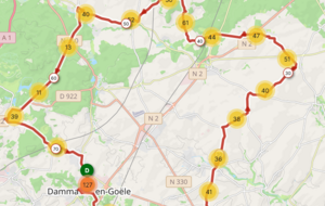 Sortie Club - N°74  : 74 km