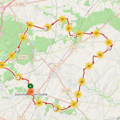 Sortie Club - N°74  : 74 km